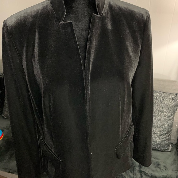 Nine West Velvet Blazer